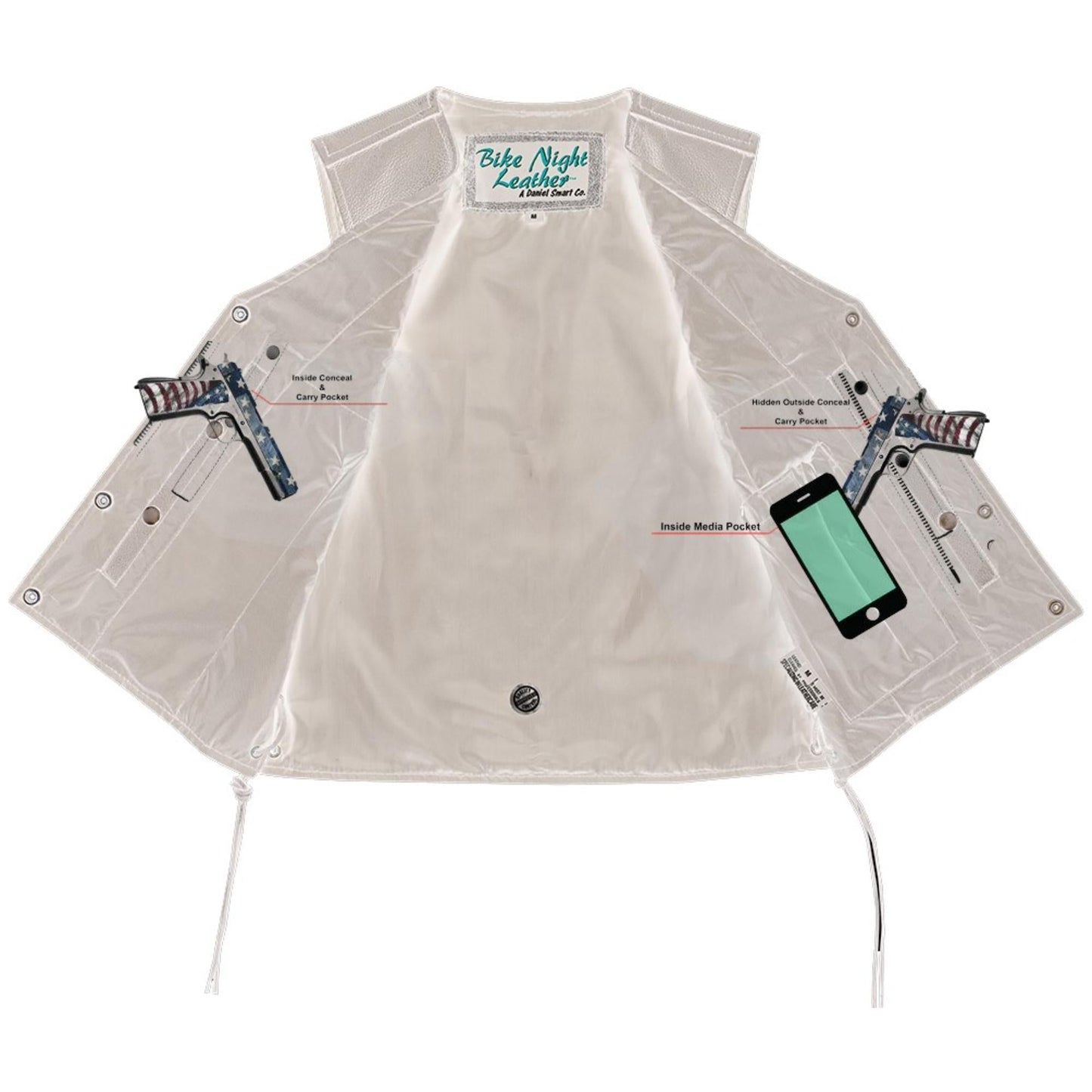 Her Miles Single Panel Concealment Vest