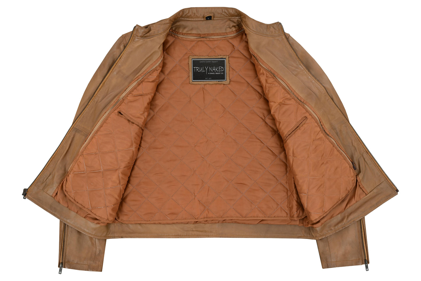 Sahara Men's Brown Fashion Leather Jacket