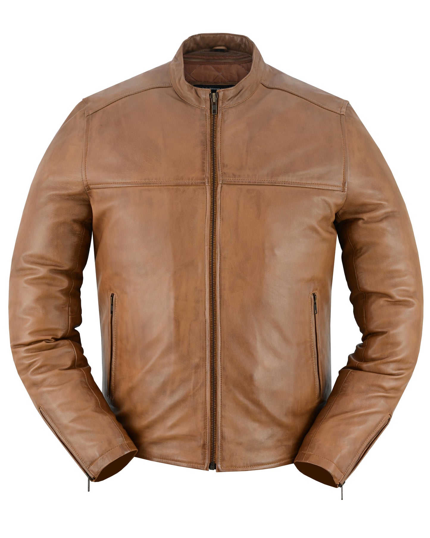 Sahara Men's Brown Fashion Leather Jacket