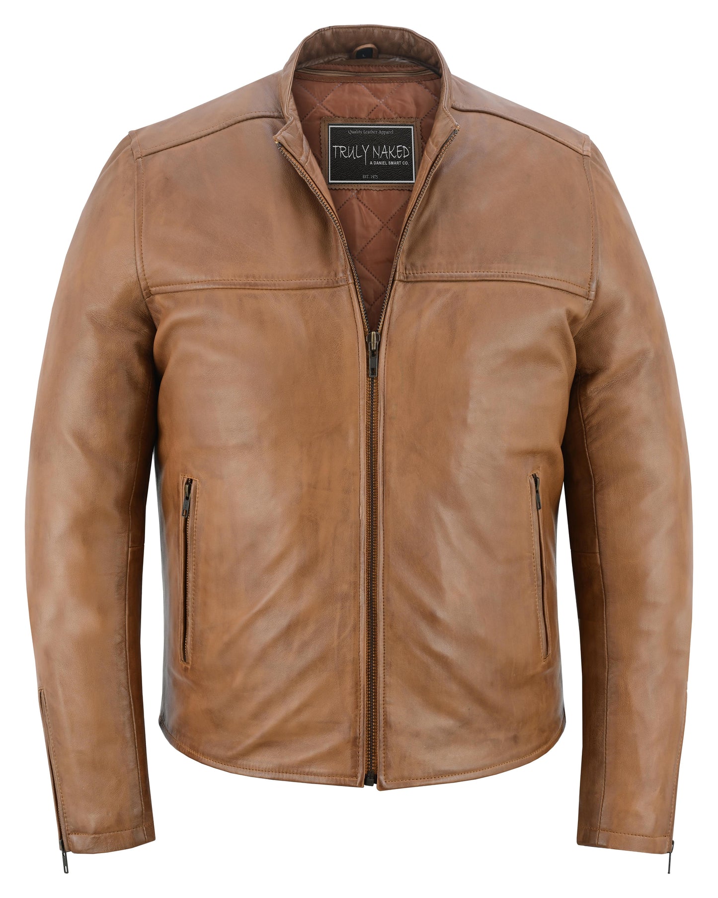 Sahara Men's Brown Fashion Leather Jacket