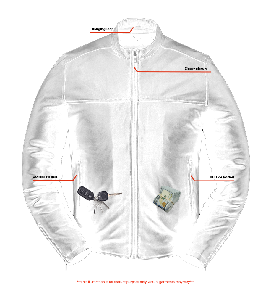Sahara Men's Brown Fashion Leather Jacket