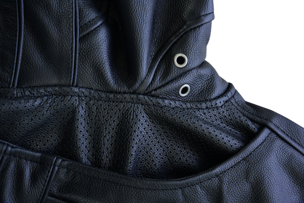 Speedster Black Men's Leather Motorcycle Jacket
