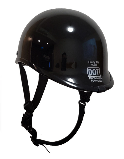 Polo Switchback DOT Reversible Helmet Flat & Gloss Black