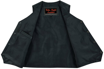 Kids Traditional Style Plain Side Vest